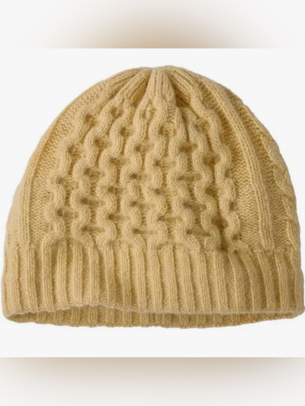 EUC Patagonia Cable Coastal Beanie